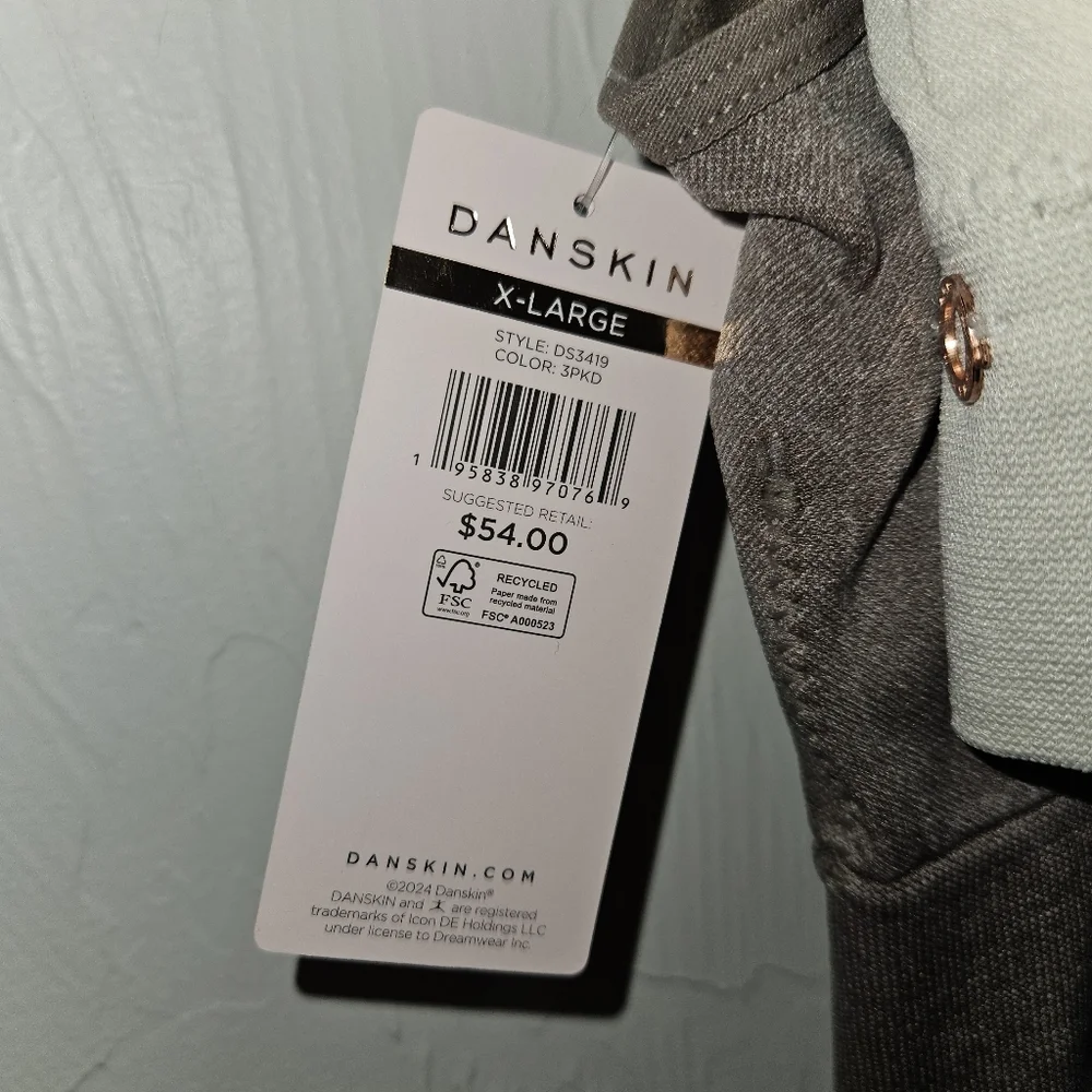 NWT! Set of 3 Danskin Bralettes in Brown Cream Terracotta Brand New X3 Bra - Picture 6 of 6